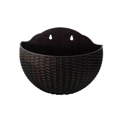 Rattan Wall Planter
